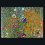 Gustav Klimt: Flower Garden Cutting Board<br><div class="desc">A charming classic glass cutting board featuring a colourful flower garden,  painted by the Austrian symbolist painter Gustav Klimt.</div>