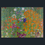 Gustav Klimt: Flower Garden Cutting Board<br><div class="desc">A charming classic glass cutting board featuring a colourful flower garden, painted by the Austrian symbolist painter Gustav Klimt.</div>