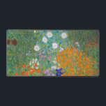 Gustav Klimt - Flower Garden Desk Mat<br><div class="desc">Flower Garden - Gustav Klimt in 1905-1907</div>