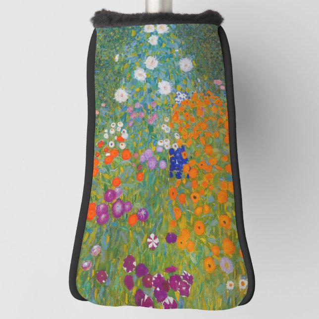 Gustav Klimt - Flower Garden Golf Head Cover (Rotate 90)
