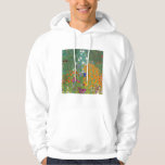 Gustav Klimt - Flower Garden Hoodie<br><div class="desc">Flower Garden - Gustav Klimt in 1905-1907</div>