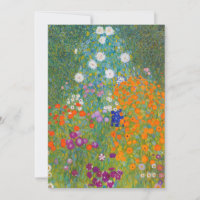 Gustav Klimt - Flower Garden
