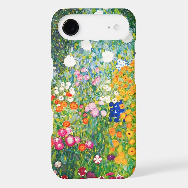 Gustav Klimt Flower Garden iPhone 6 case (Back)