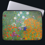 Gustav Klimt - Flower Garden Laptop Sleeve<br><div class="desc">Flower Garden - Gustav Klimt in 1905-1907</div>