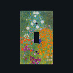 Gustav Klimt - Flower Garden Light Switch Cover<br><div class="desc">Flower Garden - Gustav Klimt in 1905-1907</div>