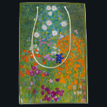 Gustav Klimt - Flower Garden Medium Gift Bag<br><div class="desc">Flower Garden - Gustav Klimt in 1905-1907</div>