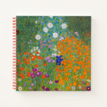 Gustav Klimt - Flower Garden Notebook<br><div class="desc">Flower Garden - Gustav Klimt in 1905-1907</div>
