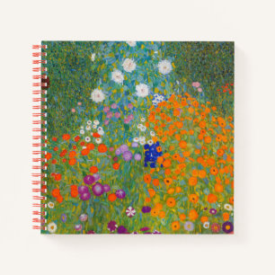 Gustav Klimt - Flower Garden Notebook