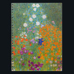 Gustav Klimt - Flower Garden Notebook<br><div class="desc">Flower Garden - Gustav Klimt in 1905-1907</div>