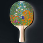 Gustav Klimt - Flower Garden Ping Pong Paddle<br><div class="desc">Flower Garden - Gustav Klimt in 1905-1907</div>