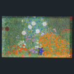 Gustav Klimt - Flower Garden Place Card Holder<br><div class="desc">Flower Garden - Gustav Klimt in 1905-1907</div>