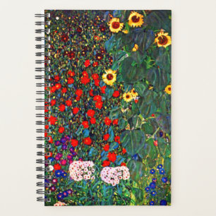 Gustav Klimt Flower Garden Planner