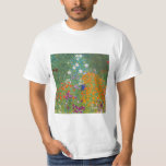 Gustav Klimt - Flower Garden T-Shirt<br><div class="desc">Flower Garden - Gustav Klimt in 1905-1907</div>