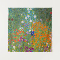 Gustav Klimt - Flower Garden