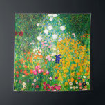 Gustav Klimt "Flower Garden" Tapestry<br><div class="desc">Gustav Klimt "Flower Garden"</div>