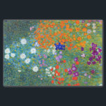 Gustav Klimt Flower Garden Tissue Paper<br><div class="desc">A cottage or farmhouse flower garden as painted by Gustav Klimt.</div>