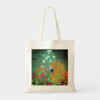 Gustav Klimt Flower Garden