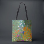 Gustav Klimt - Flower Garden Tote Bag<br><div class="desc">Flower Garden - Gustav Klimt in 1905-1907</div>