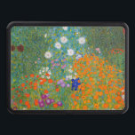 Gustav Klimt - Flower Garden Trailer Hitch Cover<br><div class="desc">Flower Garden - Gustav Klimt in 1905-1907</div>