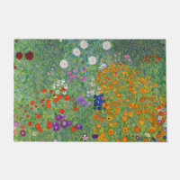 Gustav Klimt Flower Garden Vintage Art Nouveau