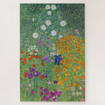 Gustav Klimt Flower Garden Vintage Art Nouveau Jigsaw Puzzle<br><div class="desc">Gustav Klimt Flower Garden Vintage Art Nouveau Painting
1907 Fine Art Painting</div>