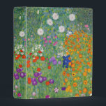 Gustav Klimt Flower Garden Vintage Art Nouveau Mini Binder<br><div class="desc">Gustav Klimt Flower Garden Vintage Art Nouveau Painting
1907 Fine Art Painting</div>