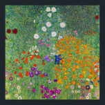 Gustav Klimt Flower Garden Vintage Art Nouveau Poster<br><div class="desc">Gustav Klimt Flower Garden Vintage Art Nouveau Painting
1907 Fine Art Painting</div>