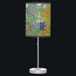 Gustav Klimt Flower Garden Vintage Art Nouveau Table Lamp<br><div class="desc">Gustav Klimt Flower Garden Vintage Art Nouveau Painting
1907 Fine Art Painting</div>