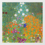 Gustav Klimt - Flower Garden Wall Decal<br><div class="desc">Flower Garden - Gustav Klimt in 1905-1907</div>