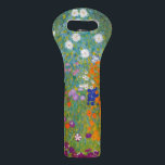 Gustav Klimt - Flower Garden Wine Bag<br><div class="desc">Flower Garden - Gustav Klimt in 1905-1907</div>
