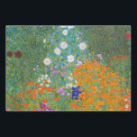 Gustav Klimt - Flower Garden Wrapping Paper Sheet<br><div class="desc">Flower Garden - Gustav Klimt in 1905-1907</div>