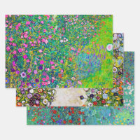 Gustav Klimt, Flower Garden