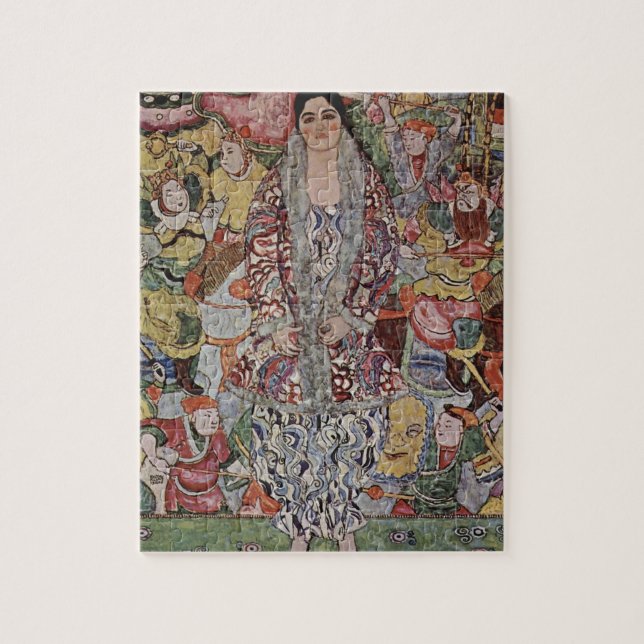 Gustav Klimt Fredericke Maria Beer Puzzle (Vertical)