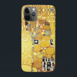 Gustav Klimt Fulfillment Lovers Fine Art iPhone 11 Pro Case<br><div class="desc">Gustav Klimt Fulfillment Lovers Fine Art Phone Case</div>