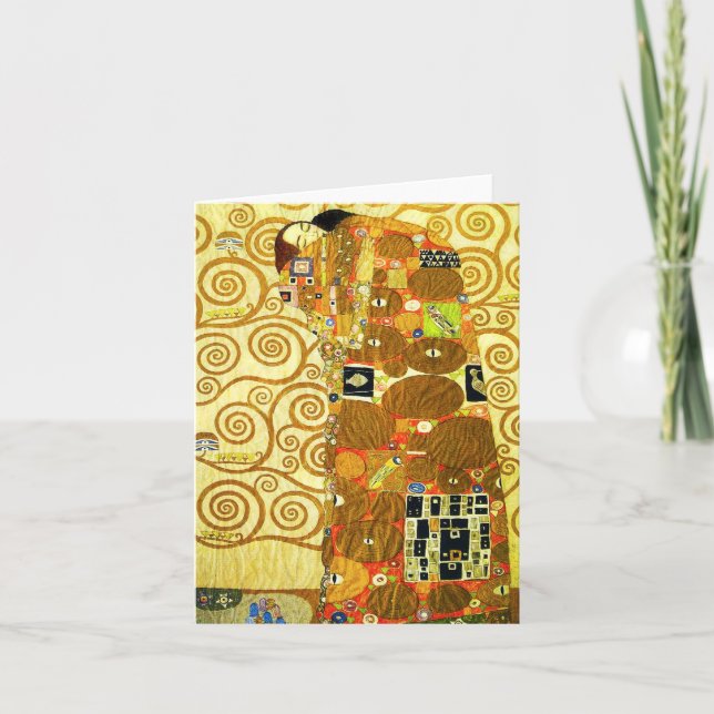 Gustav Klimt Fulfillment Note Card (Front)