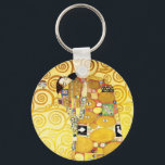 Gustav Klimt Fulfilment Lovers Fine Art Keychain<br><div class="desc">Gustav Klimt Fulfilment Lovers Fine Art Keychain</div>