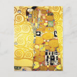 Gustav Klimt Fulfilment Lovers Fine Art Postcard<br><div class="desc">Gustav Klimt Fulfilment Lovers Fine Art Postcard</div>