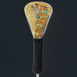 Gustav Klimt Fulfilment Nouveau Couple Golf Head Cover<br><div class="desc">Gustav Klimt,  Fulfilment 1910-1911 Art Nouveau Couple with Klimt's signature swirling design and beautiful gold painting.</div>
