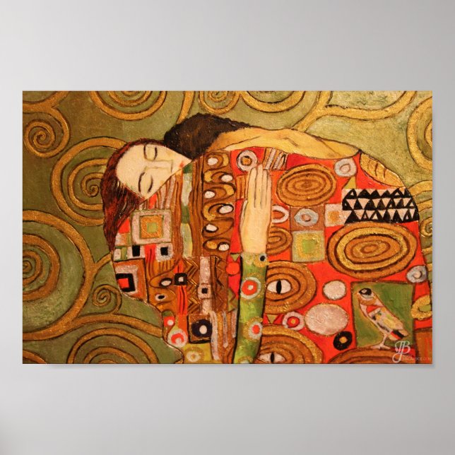 Gustav Klimt - Fulfilment Poster (Front)
