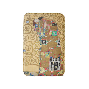 Gustav Klimt - Fulfilment, Stoclet Frieze Bath Mat