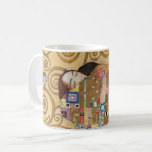 Gustav Klimt - Fulfilment, Stoclet Frieze Coffee Mug<br><div class="desc">The Tree of Life,  Stoclet Frieze,  Fulfilment Lovers - Gustav Klimt,  Cardboard,  1909</div>