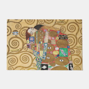 Gustav Klimt - Fulfilment, Stoclet Frieze Doormat