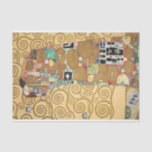 Gustav Klimt - Fulfilment, Stoclet Frieze Tissue Paper<br><div class="desc">The Tree of Life,  Stoclet Frieze,  Fulfilment Lovers - Gustav Klimt,  Cardboard,  1909</div>
