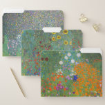 Gustav Klimt - Garden Masterpieces Selection File Folder<br><div class="desc">Gustav Klimt - Garden Masterpieces Selection:
 - Flower Garden - 1905-1907
 - Country Garden with Sunflowers / Farm Garden with Sunflowers - 1905-1906
 - Rosebushes under the Trees / Roses under the Trees - 1905</div>