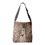 Gustav Klimt Garden Path With Chickens Vintage Crossbody Bag<br><div class="desc">Elevate your everyday style with this crossbody bag featuring Gustav Klimt's "Garden Path with Chickens" masterpiece. This vibrant reproduction captures the intricate details and vibrant colours of the original painting, infusing your daily outings with whimsy and charm. Perfect for carrying groceries, books, or everyday essentials, this tote bag adds a...</div>