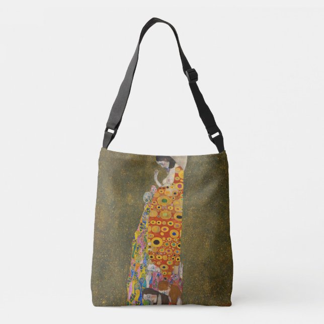 Gustav Klimt - Hope Crossbody Bag (Back)