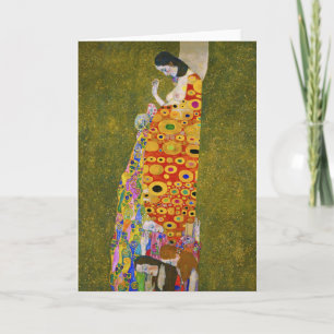 Gustav Klimt - Hope II Card
