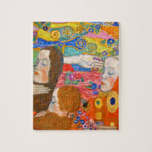 gustav klimt, hope ii jigsaw puzzle