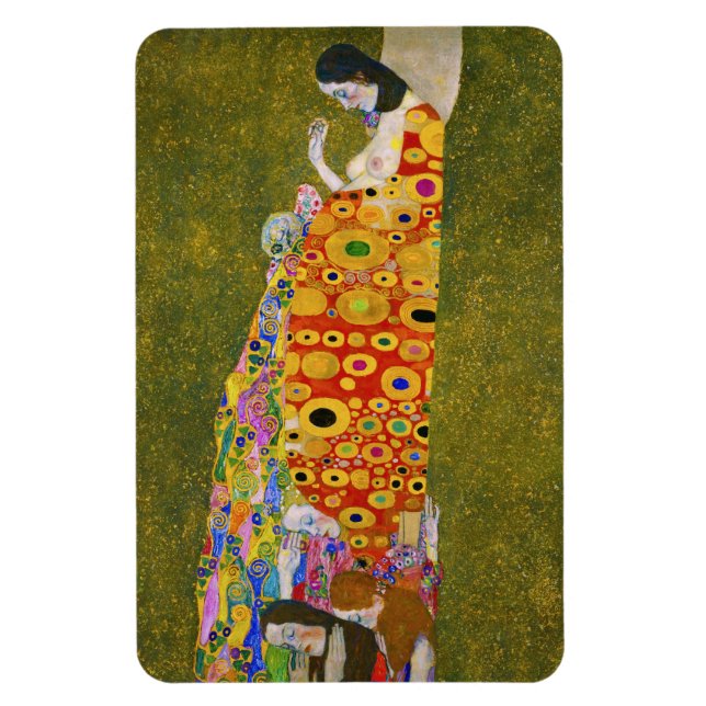 Gustav Klimt - Hope II Magnet (Vertical)