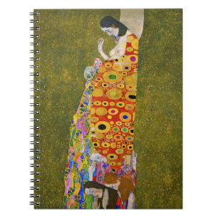 Gustav Klimt - Hope II Notebook